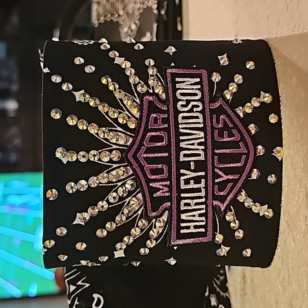 Harley Davidson Blinged Out Bandana